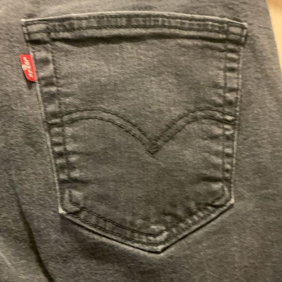 Levi's Black  Denim Jeans, size 34x34 - Picture 4 of 13